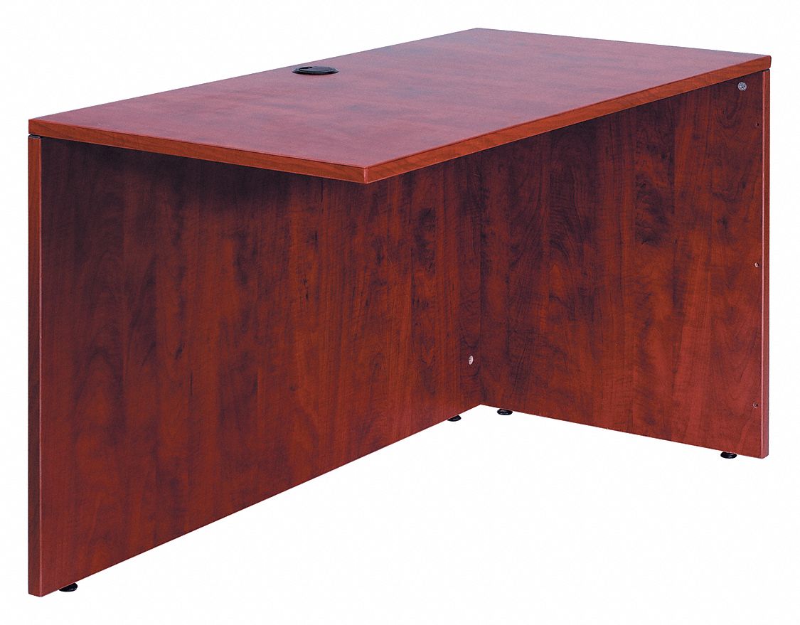 Desk Return Mahogany Base Overall 48 W MPN:N145-M