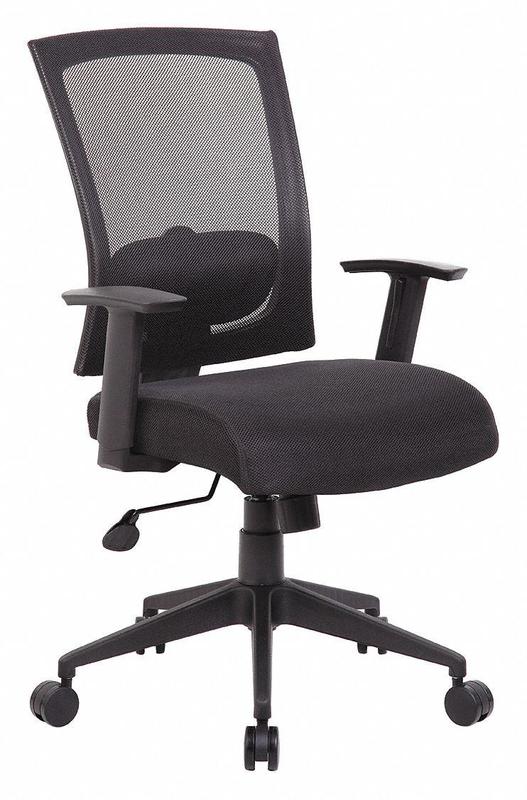 Task Chair Nylon Base Overall 43 H MPN:B6706-BK
