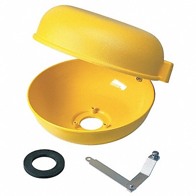 Retrofit Dust Cover w/Bowl Plastic Hnged MPN:S45-1964