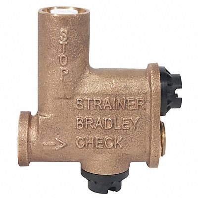 Stop Strainer Check Valve Kit Brass 3in MPN:S60-003
