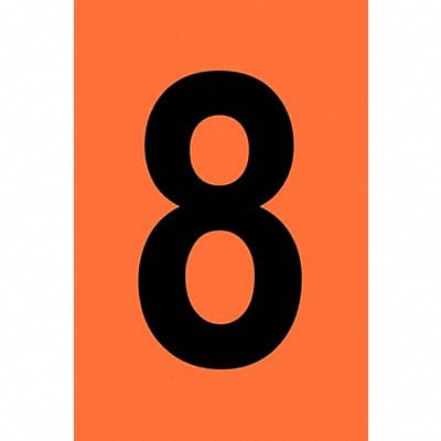 Reflective Numbers And Letters 8 PK25 MPN:5910-8