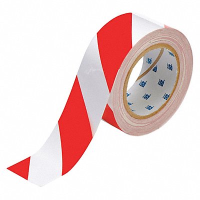 G5686 Floor Tape Red/White 2 inx100 ft Roll MPN:104318