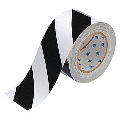 G5687 Floor Tape Black/White 3 inx100 ft Roll MPN:104349