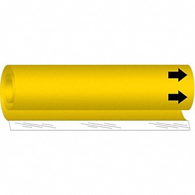Pipe Marker 5 in H 8 in W MPN:5603-O