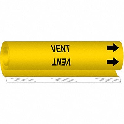 Pipe Marker Vent 26 in H 12 in W MPN:5781-II