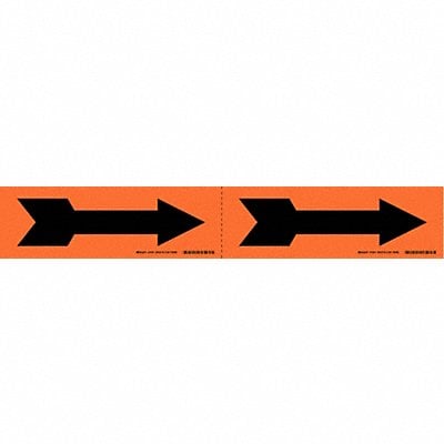 Pipe Marker (Arrow) 2 1/4in H 7in W MPN:76504