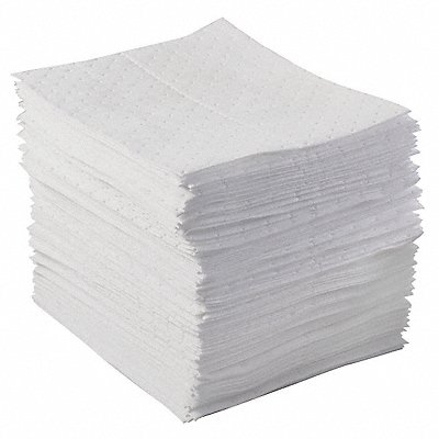 Absorb Pad Oil-Based Liquids White PK100 MPN:BPO100