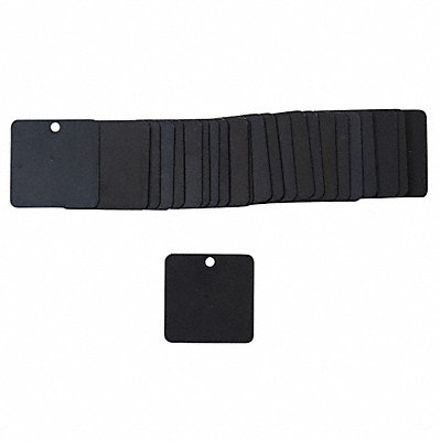 Blank Tag Alum 1 1/2in H 1 1/2in W PK25 MPN:87619