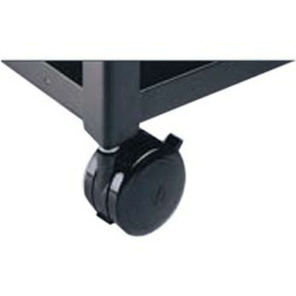 Bretford 044-0024 4in Caster Pack - 4in Diameter - 115 lb - Rubber - 4 / Pack MPN:044-0024