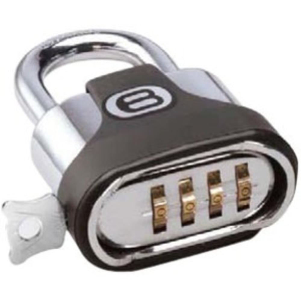 Bretford Resettable Combination Padlock - 10000 Digit - Steel (Min Order Qty 2) MPN:TGLOCK