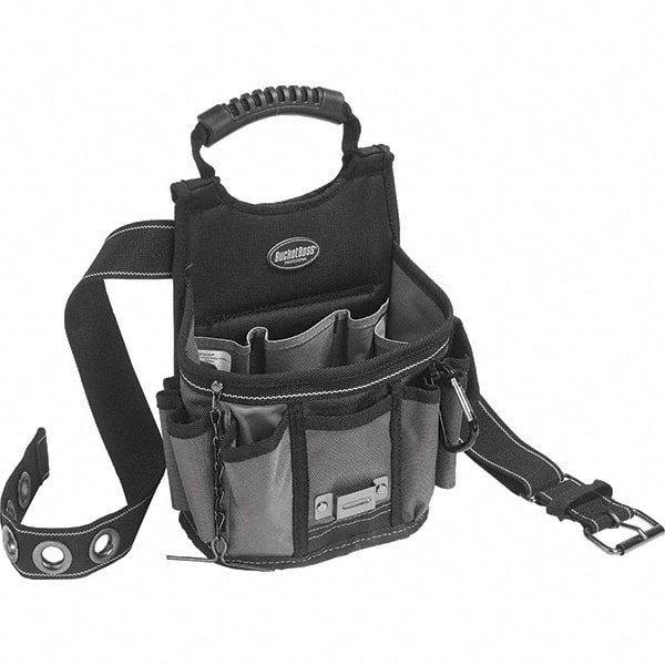 Tool Pouch: 13 Pockets, Black MPN:55300
