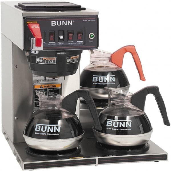 Coffee Makers, Coffee Maker Type: 12-Cup Automatic Drip Coffee Maker , Material: Stainless Steel, Plastic , For Use With: Coffee , Single Serve: No  MPN:BUNCWTF153LP
