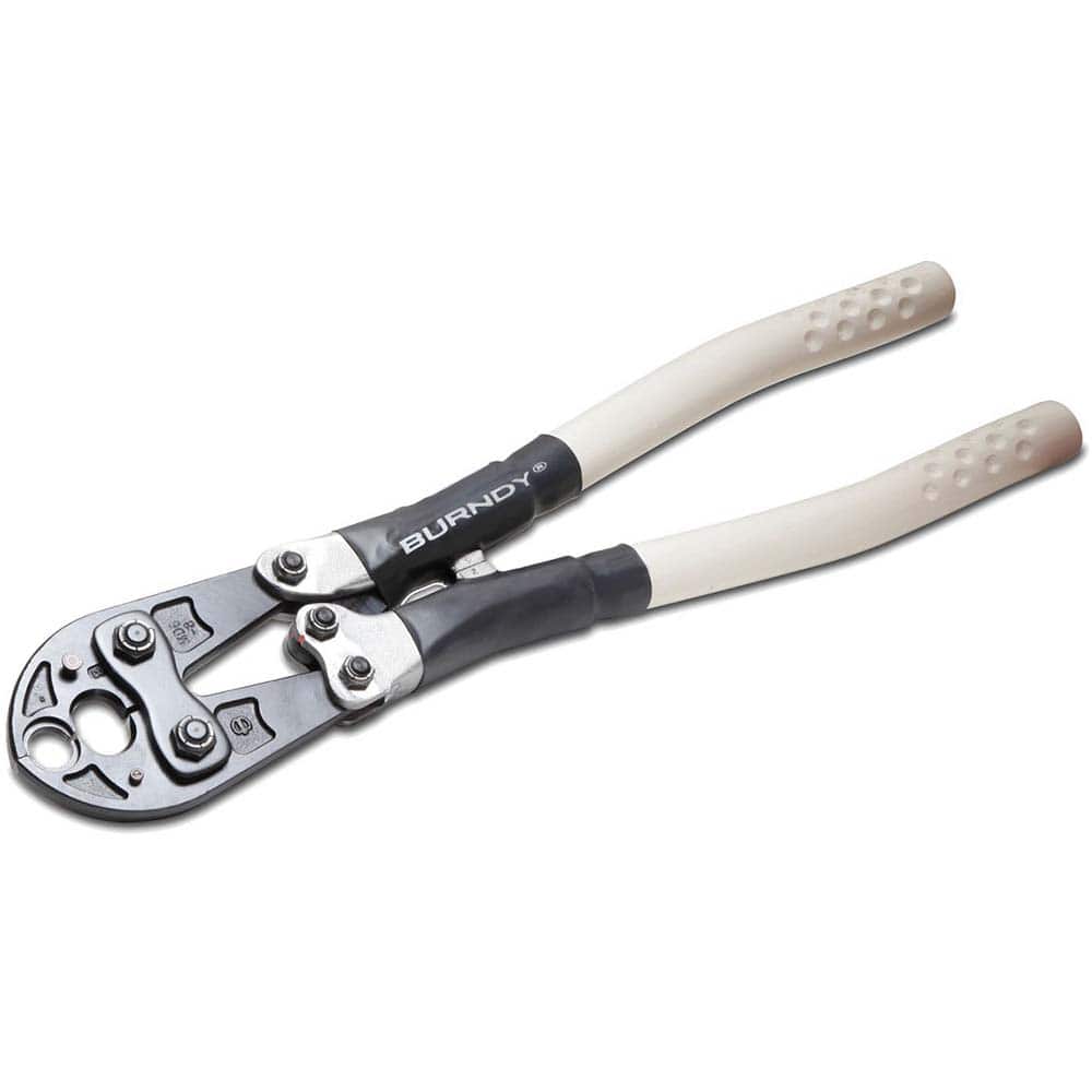 Crimpers, Handle Material: Polymer, Features: One-Piece, Comfort Grip Handles, PTFE Impregnated Steel/bronze Bushings and Stainless Steel Pins MPN:MD68