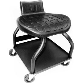 ShopSol Mechanics Stool 400 lbs Capacity Polyurethane Seat - 1010722 1010722