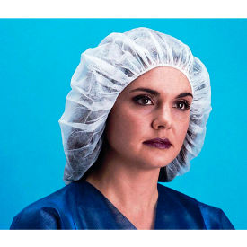 Lightweight Polypropylene Bouffant Cap 100 Latex Free Green 21