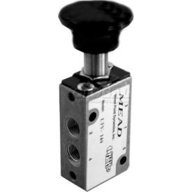 Bimba-Mead Air Valve LTV-140 5 Port 2 Pos Manual 1/8