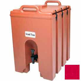Cambro 1000LCD158 - Camtainer Beverage Dispenser Insulated 11-3/4 Gal. 20-3/4x16-1/4x24-3/4 Red 1000LCD158