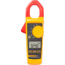 Fluke 324 40/400A AC 600V AC/DC True-RMS Clamp Meter W/Temperature & Capacitance Measurements 5065853
