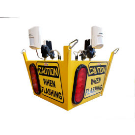 Collision Awareness Large Look Out Sensor Ceiling Hung 1 Box 4 Sensors 4 Lights 50' Cord Look Out 4 Ceiling Mount