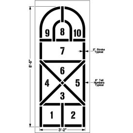 Example of GoVets Stencils and Letters category