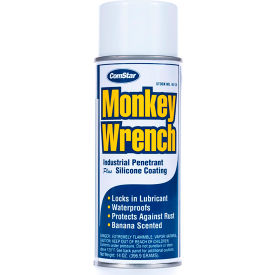ComStar® 14 Oz. Aerosol Monkey Wrench Industrial Penetrant & Silicone Coating - Pkg Qty 12 45-120