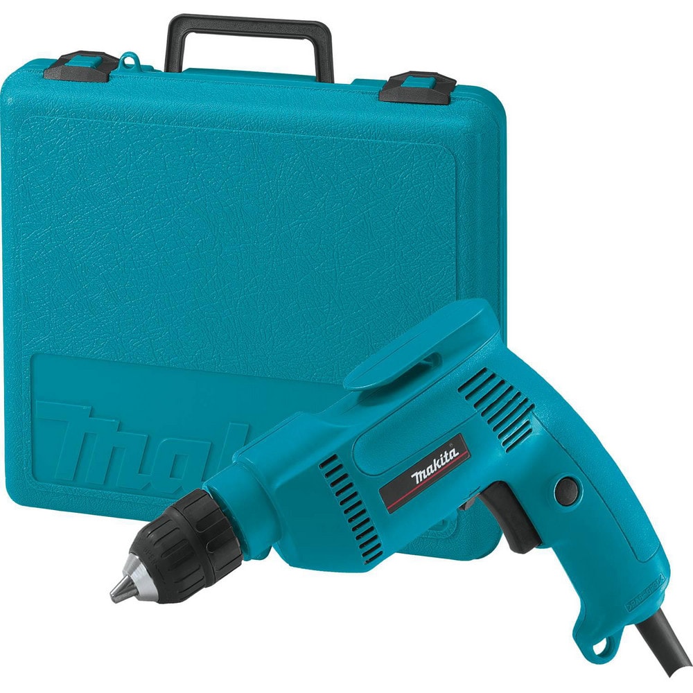 Electric Drills, Chuck Size (Inch): 3/8 , Chuck Type: Keyless , Handle Type: Pistol Grip , Amperage: 4.9000 , Reversible: Yes  MPN:6408K