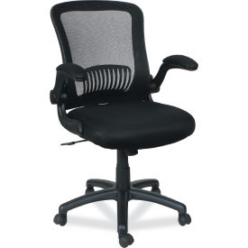 Alera® EB-E Series Swivel/Tilt Mid-Back Mesh Chair 275 lb Cap Adjustable Seat Height Black EBE4217