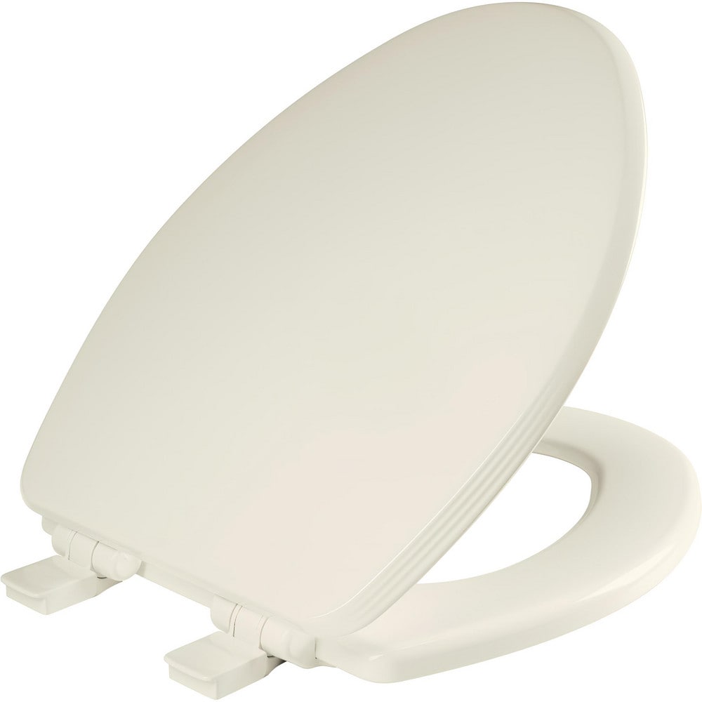 Toilet Seats, Type: Standard, Closed , Style: Elongated , Material: Enameled Wood , Color: Biscuit , Outside Width: 14.125in (Inch) MPN:1600E4 346