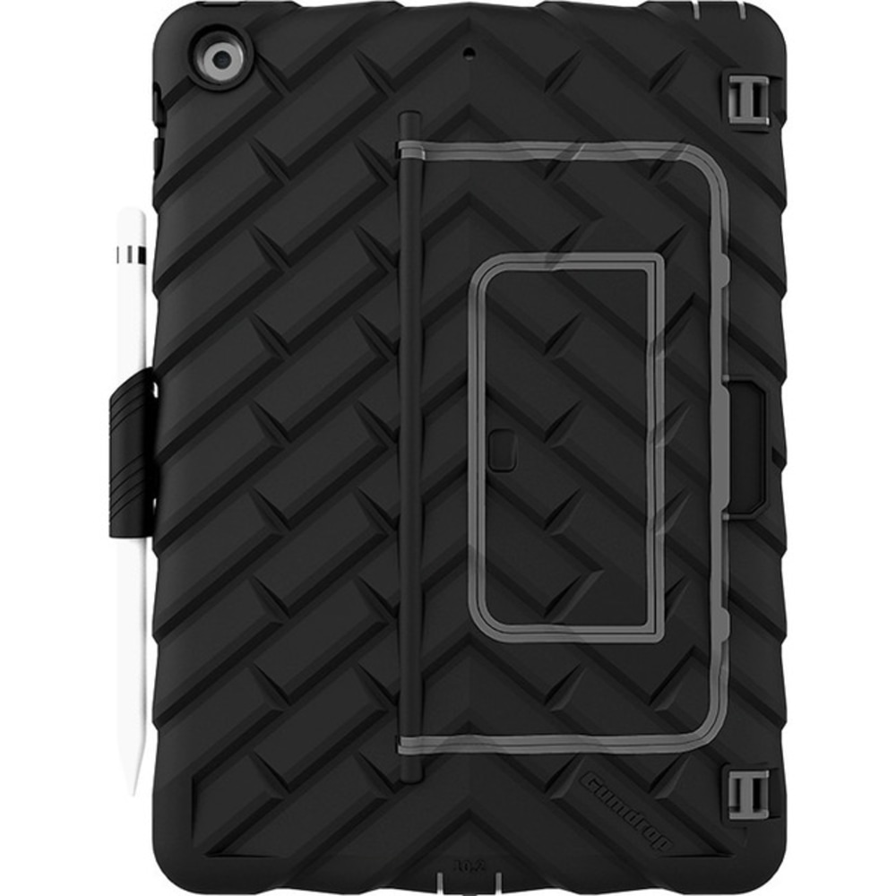 Gumdrop Hideaway for iPad 10.2-inch - For Apple iPad (7th Generation) Tablet - Tire Tread Design - Black (Min Order Qty 2) MPN:03A005