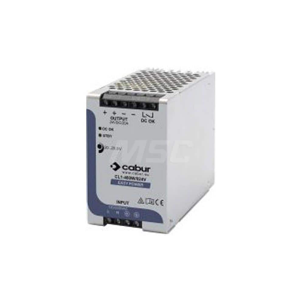 Power Supplies, Mounting Type: DIN Rail Mount, Output Wattage: 480, Maximum Input Voltage: 264 VAC, Minimum Input Voltage: 85 VAC, Number of Outputs: 1 MPN:XCSL1480W072VAA
