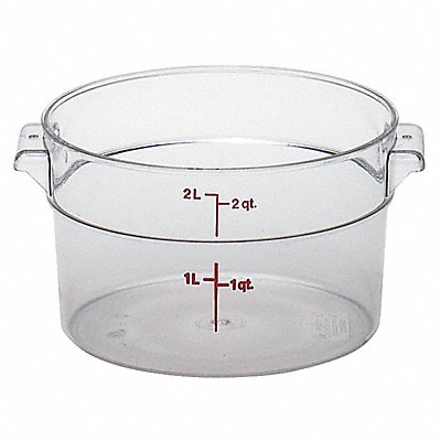Round Contain. Use Lid 4UKA9 PK12 MPN:CARFSCW2135