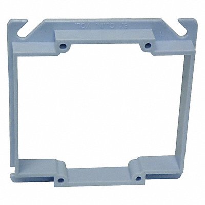Plaster Ring 2-Gang 1/2 Riser PVC MPN:EZ06DXAR
