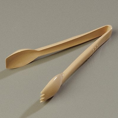 Salad Tong Beige 9.03 In PK12 MPN:460906