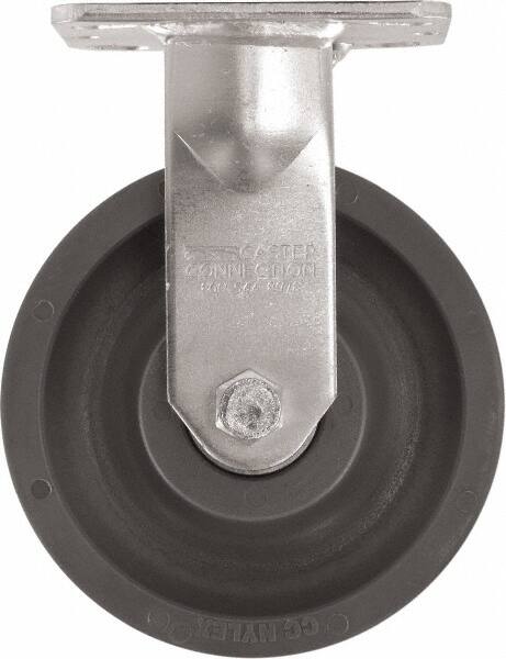 Rigid Top Plate Caster: High Grade Nylon, 6