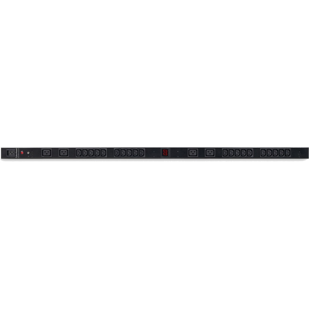 CyberPower Metered PDU20MVHVIEC24F 24-Outlets PDU - 4 x IEC 60320 C19, 20 x IEC 60320 C13 - Zero U Vertical Rackmount MPN:PDU20MVHVIEC24F