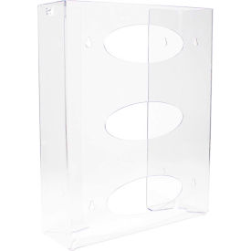 TrippNT™ Triple Two Sided Clear Glove Box Holder PETG Plastic 11