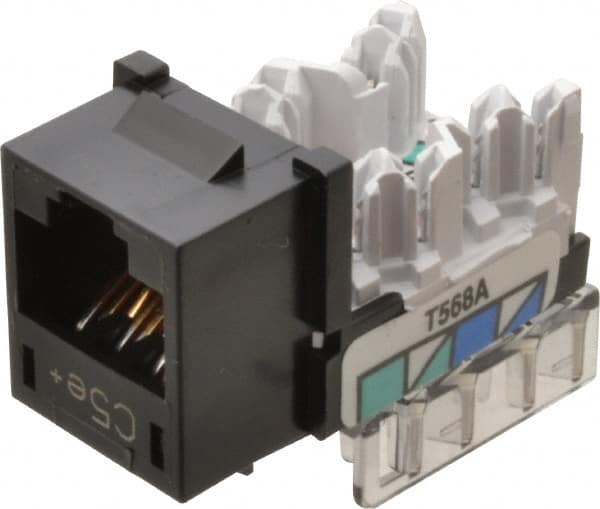 8 Position, Cat5e Modular Jack MPN:HXJ5EBK