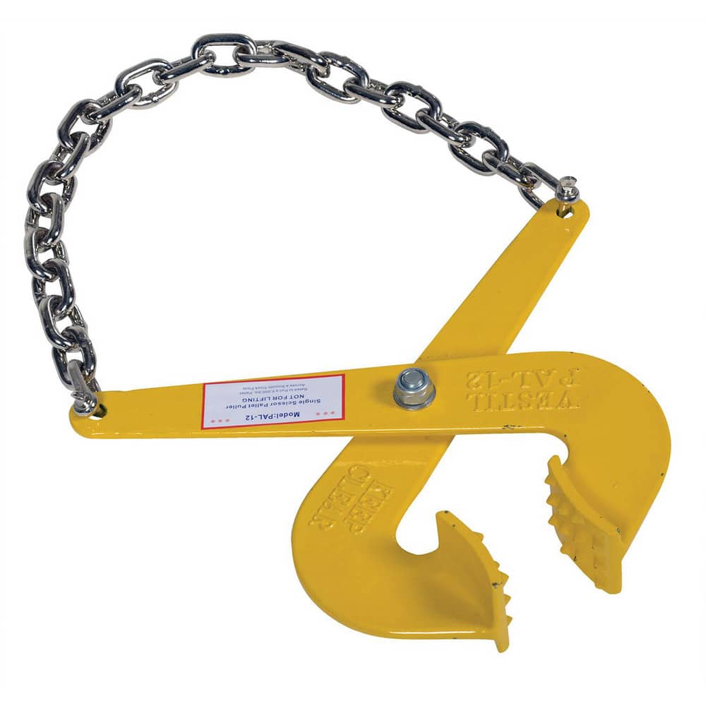 Cargo Handling, Control Devices, Product Type: Pallet Puller , Material: Steel , Pulling Capacity: 5000 , Color: Yellow , Jaw Height: 15.0000  MPN:PAL-12