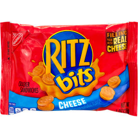 RITZ BITS Cheese Sandwich Crackers 1 oz 48 Count 30400071