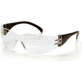 Intruder™ Safety Glasses Clear Lens  Black Temples - Pkg Qty 12 SB4110S