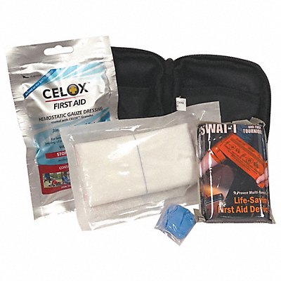 Pocket Trauma Kit Nylon Black 4-1/2 H MPN:MS-STBBPK