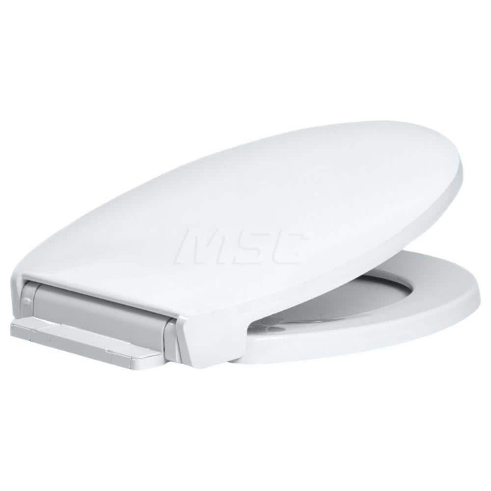 Toilet Seats, Type: Luxury w/ Cover , Style: Slow Close , Material: Plastic , Color: Crane White , Outside Width: 14-3/8 (Inch) MPN:DS1400SC-301