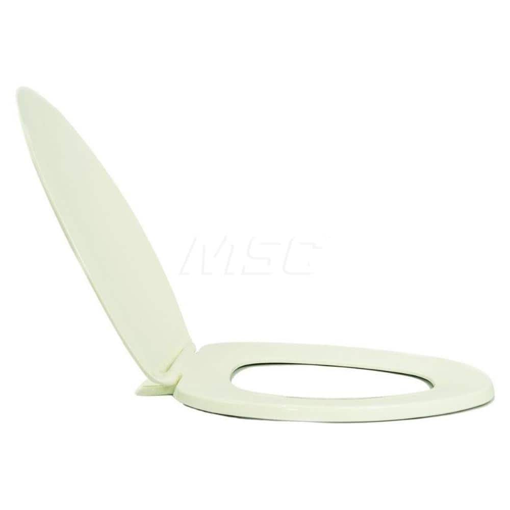 Toilet Seats, Type: Luxury Closed Front w/ Cover and Slow Close , Style: Elongated , Material: Plastic , Color: Biscuit , Outside Width: 15 (Inch) MPN:DS600-416