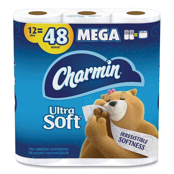 Charmin Ultra Soft Toilet Paper, Mega Roll, 12 Count MPN:PGC08813PK