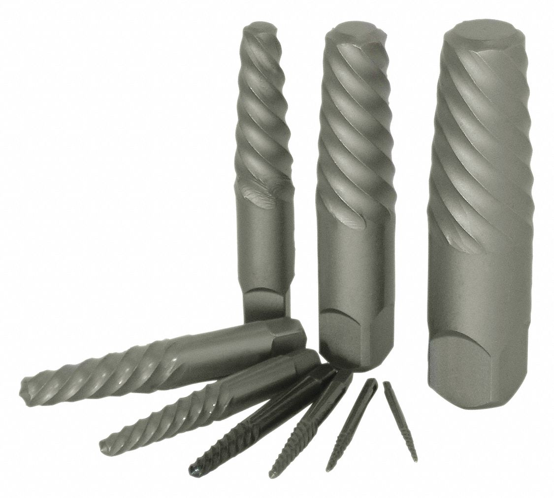 Screw Extractor Set 9pc HSS Pouch MPN:65039