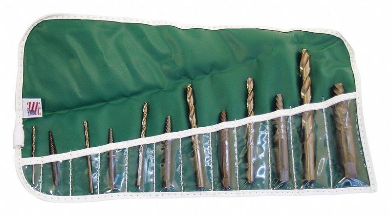 Screw Extractor Set 12pc HSS Pouch MPN:65043