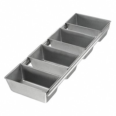 Bread Pan 4-Strap 5-5/8x3-1/8 MPN:44145