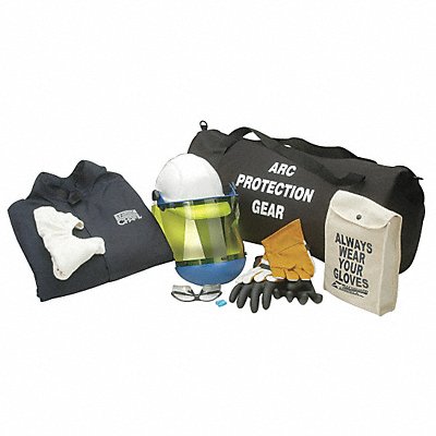 H5439 Arc Flash Coverall Kit Navy 4XL MPN:AG-12-CV-4XL