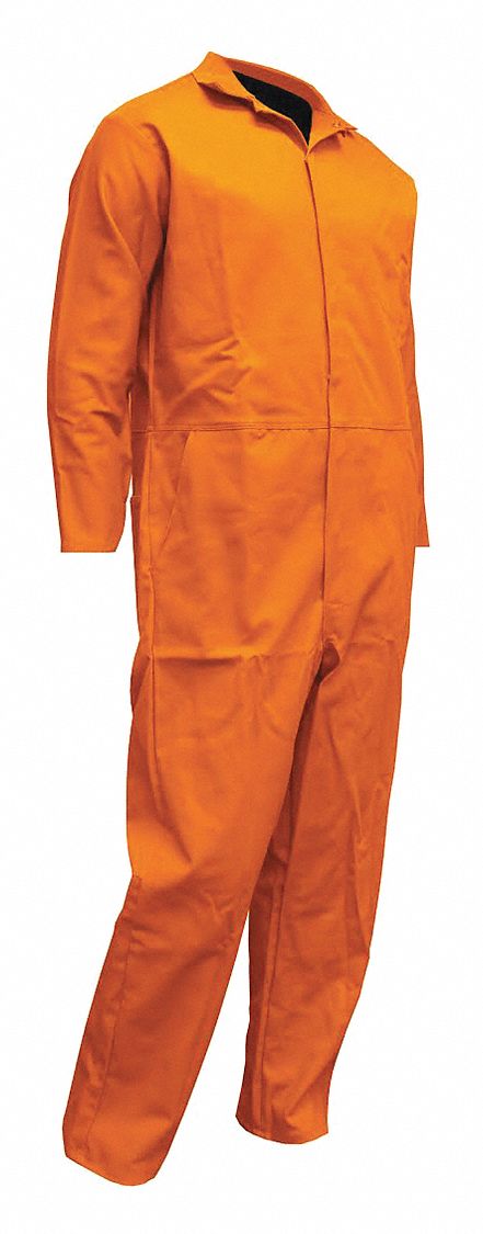 Flame-Res. Coverall Hem Cuff Orange 3XL MPN:605-OS-3XL