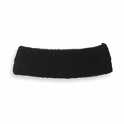 HeadSweatband Black Universal Terrycloth MPN:6550